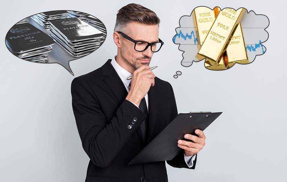 Da li je bolje investirati u zlato ili platinu